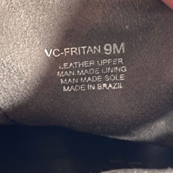 Vince Camuto Fritan Grey Nubuck Ankle Booties Sz 9 - Picture 6 of 8